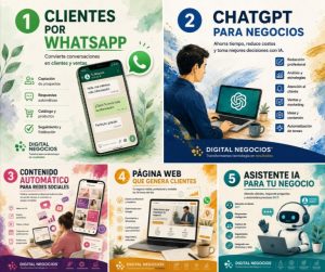 Paquete Completo: 5 Cursos Digitales